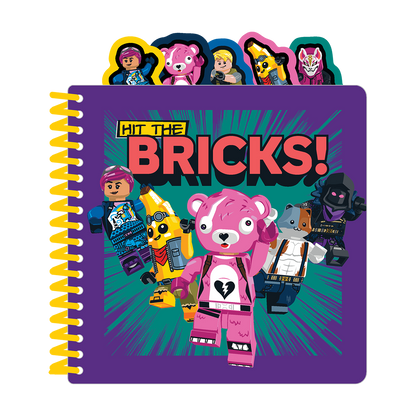 LEGO® FORTNITE® Tabbed Notebook