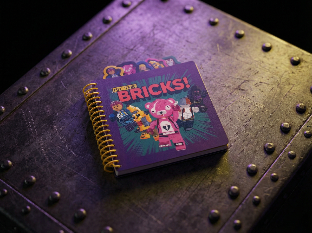 LEGO® FORTNITE® Tabbed Notebook
