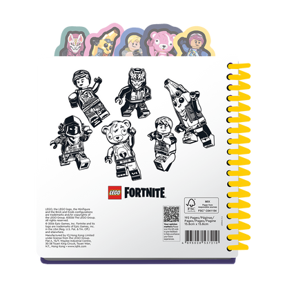 LEGO® FORTNITE® Tabbed Notebook