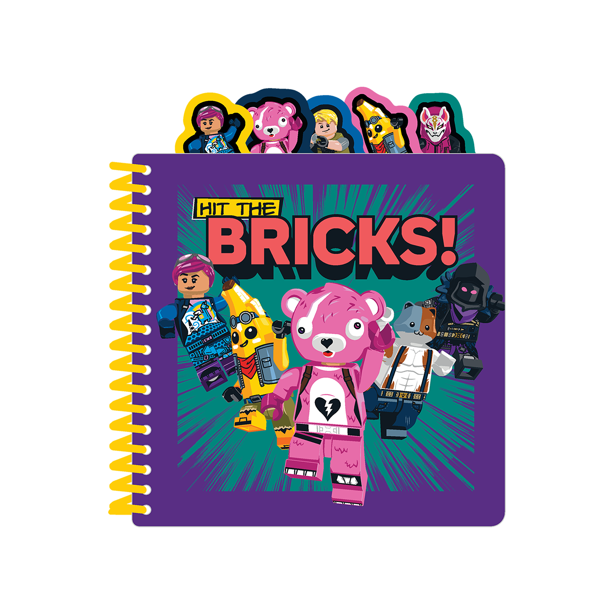LEGO® FORTNITE® Tabbed Notebook