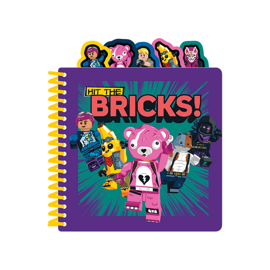 LEGO® FORTNITE® Tabbed Notebook