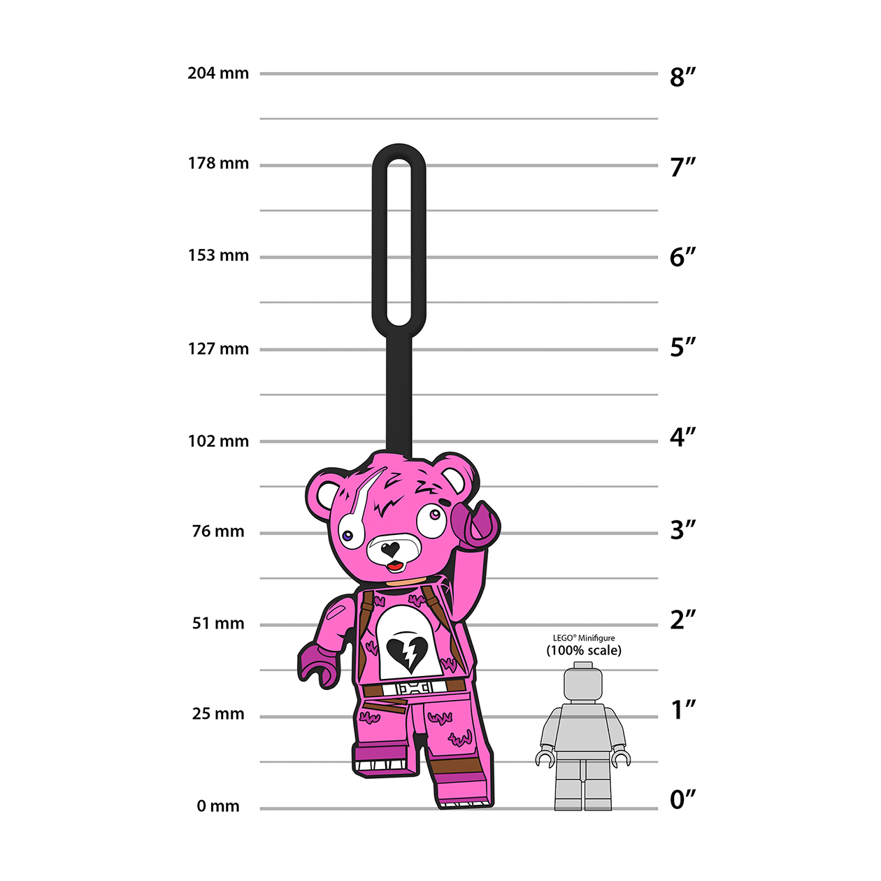 LEGO® FORTNITE® Taskemærke  Cuddle Team Leder