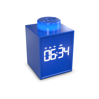LEGO® TIME Vækkeur 1x1 Klods BLÅ