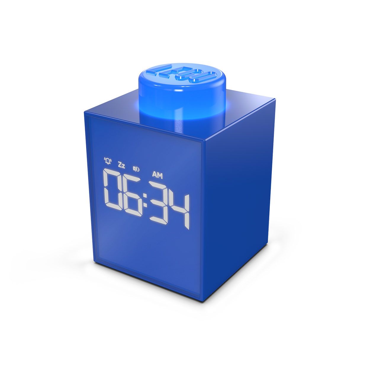 LEGO® TIME Vækkeur 1x1 Klods BLÅ
