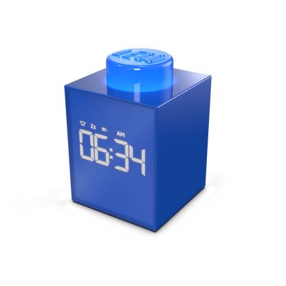 LEGO® TIME Vækkeur 1x1 Klods BLÅ