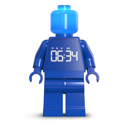 LEGO® TIME Vækkeur Minifigur BLÅ