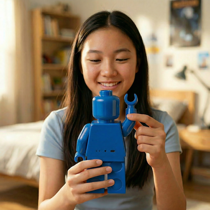 LEGO® TIME Vækkeur Minifigur BLÅ