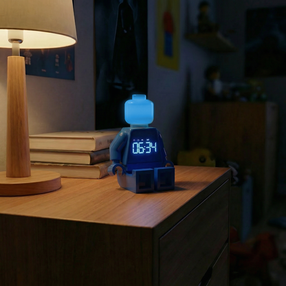 LEGO® TIME Vækkeur Minifigur BLÅ