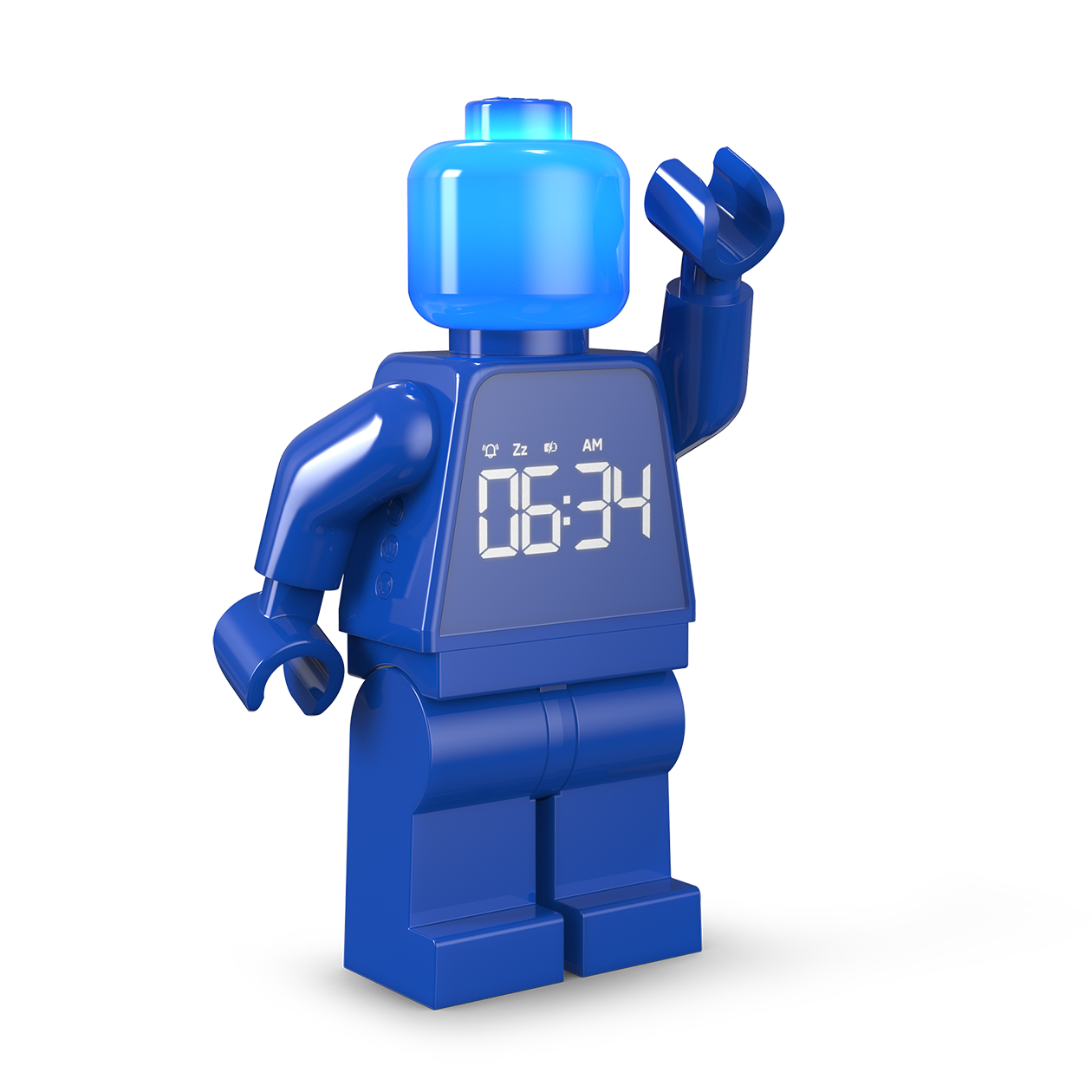 LEGO® TIME Vækkeur Minifigur BLÅ