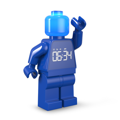 LEGO® TIME Vækkeur Minifigur BLÅ