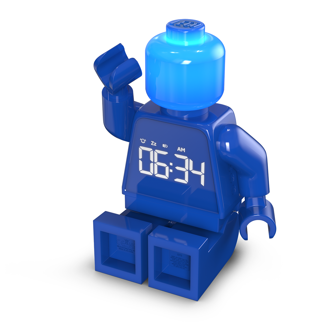 LEGO® TIME Vækkeur Minifigur BLÅ