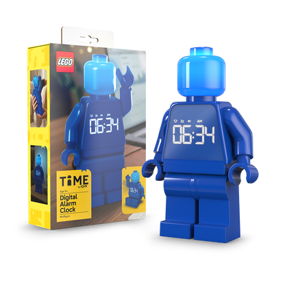 LEGO® TIME Vækkeur Minifigur BLÅ