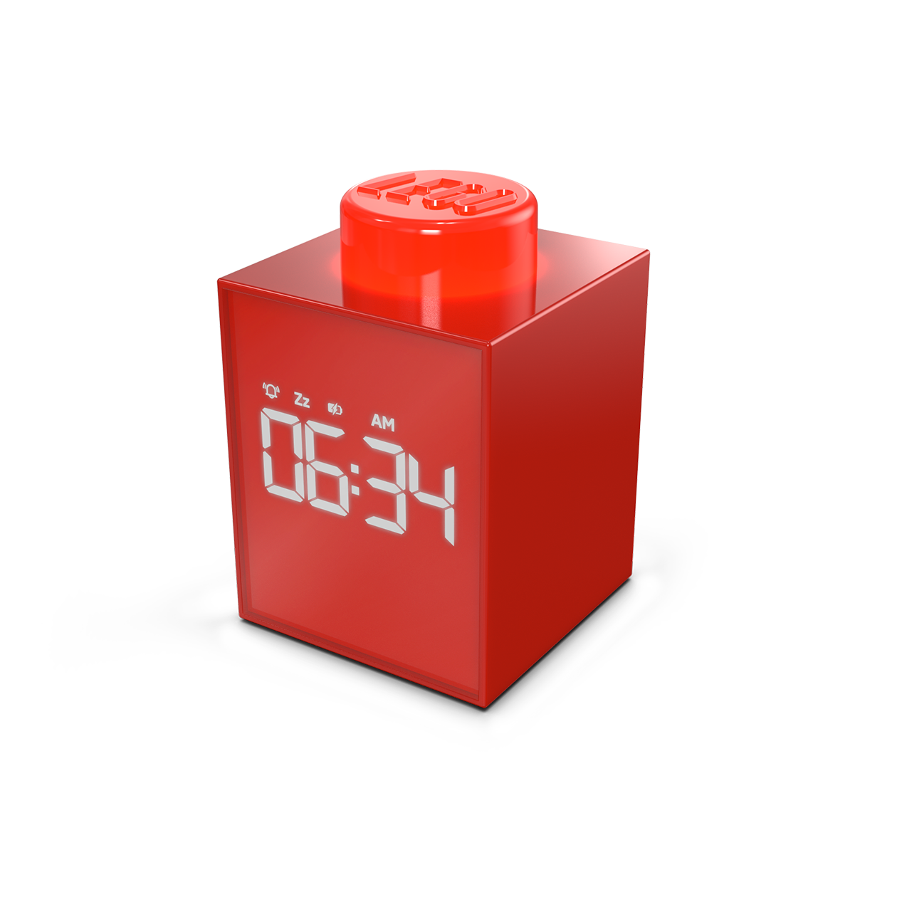 LEGO® TIME Vækkeur 1x1 Klods RØD