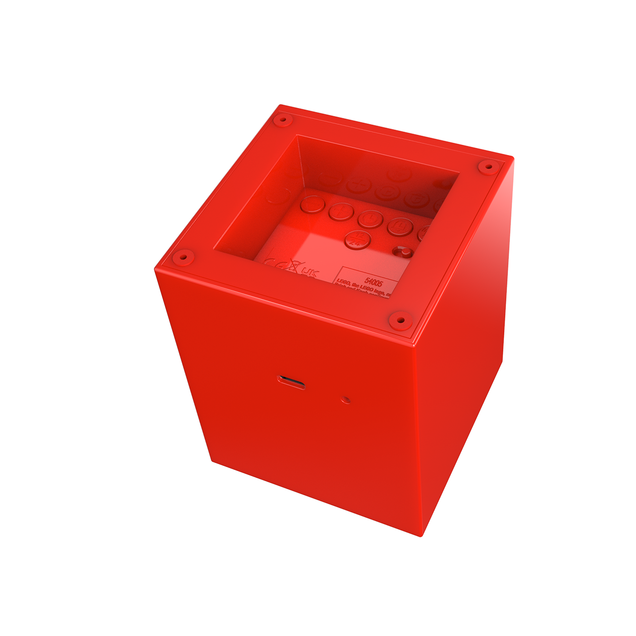 LEGO® TIME Vækkeur 1x1 Klods RØD