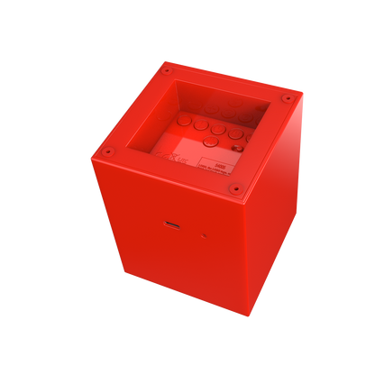 LEGO® TIME Vækkeur 1x1 Klods RØD