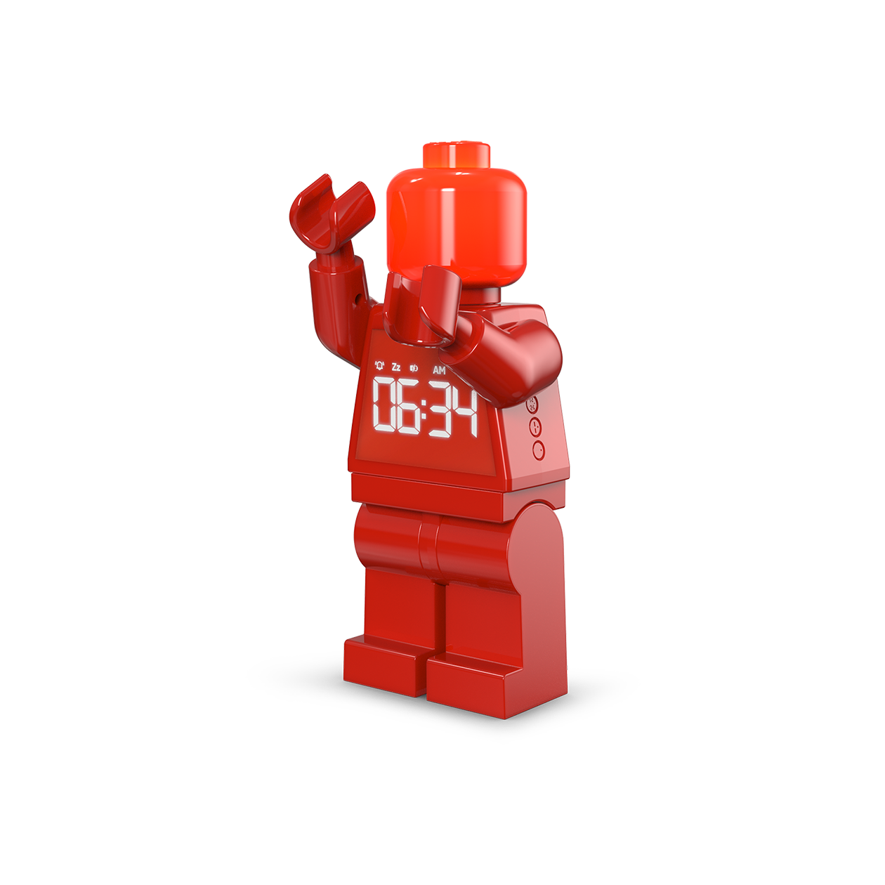 LEGO® TIME Väckarklocka Minifigur RÖD
