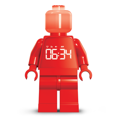 LEGO® TIME Vækkeur Minifigur RØD