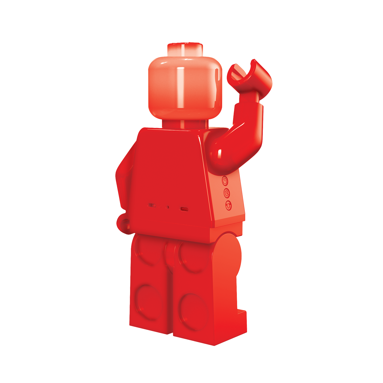 LEGO® TIME Vækkeur Minifigur RØD