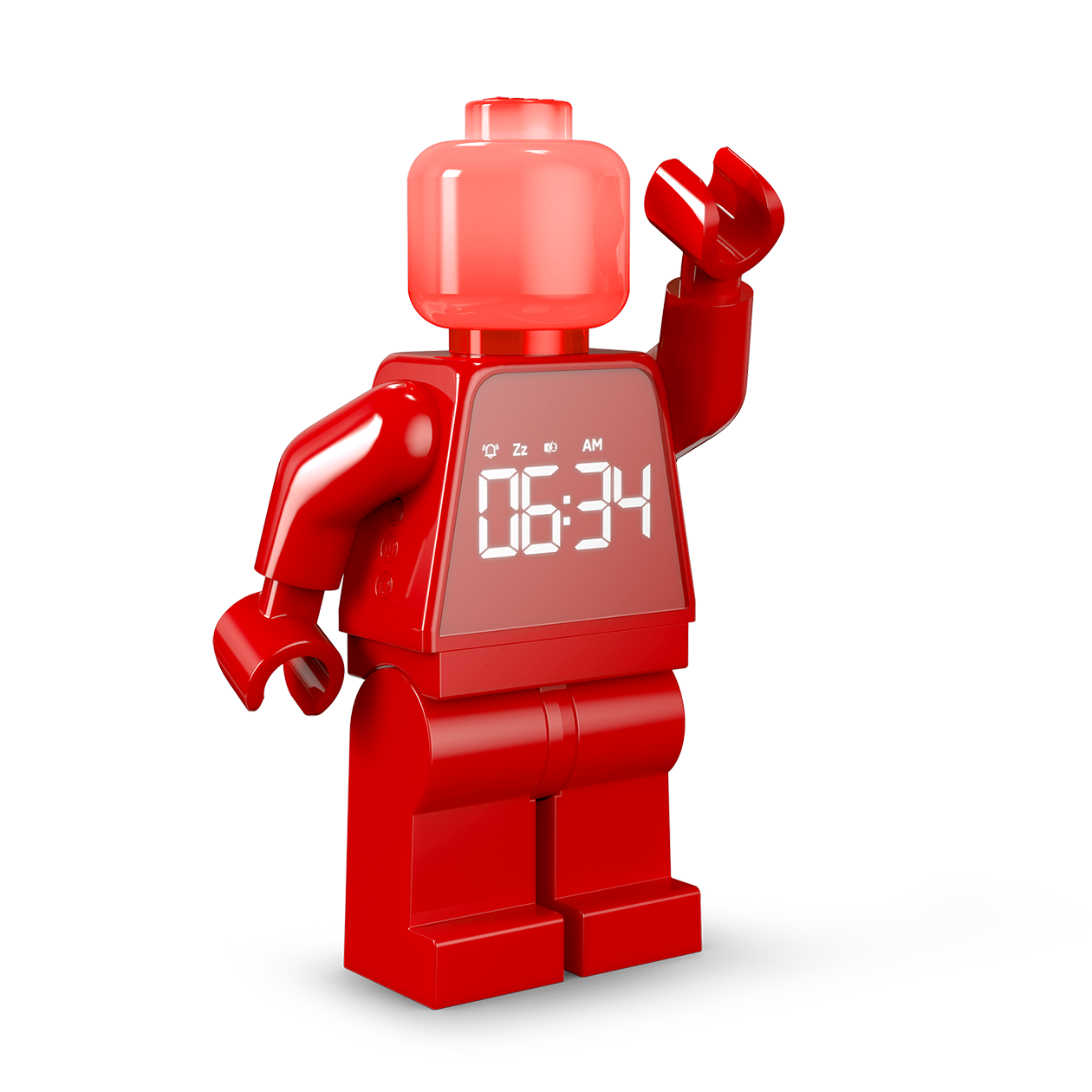 LEGO® TIME Vækkeur Minifigur RØD