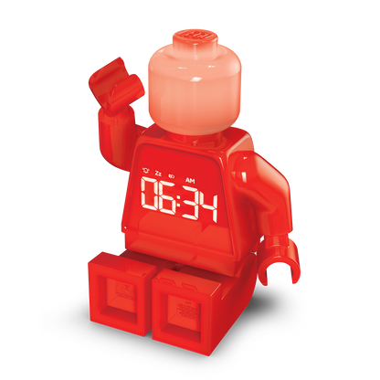 LEGO® TIME Vækkeur Minifigur RØD