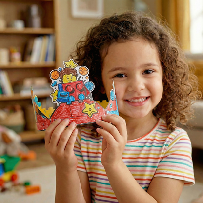 LEGO® Minifigures Coloring Creativity Set - Birthday