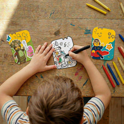 LEGO® Minifigures Coloring Creativity Set - Birthday