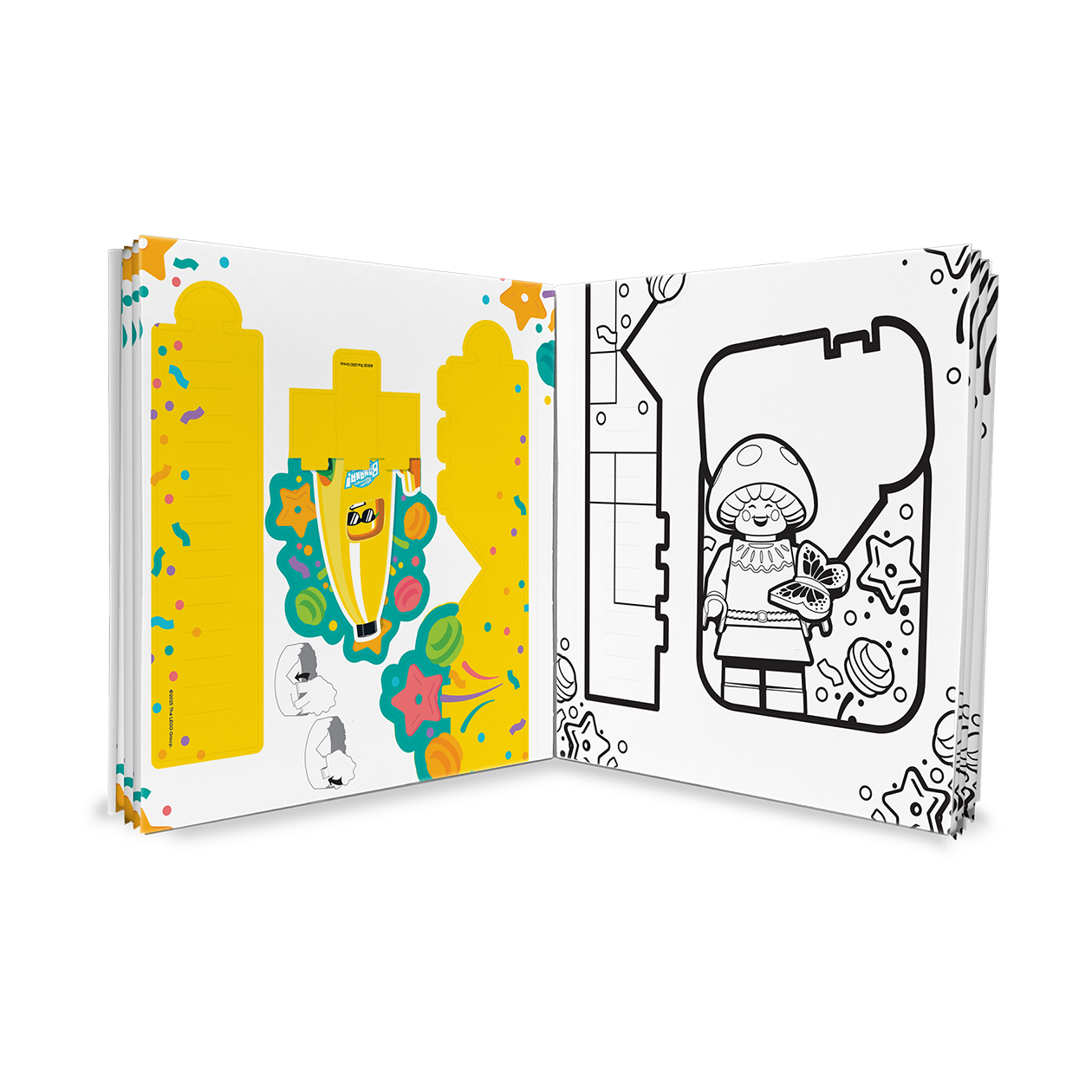 LEGO® Minifigures Coloring Creativity Set - Birthday