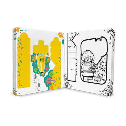 LEGO® Minifigures Coloring Creativity Set - Birthday