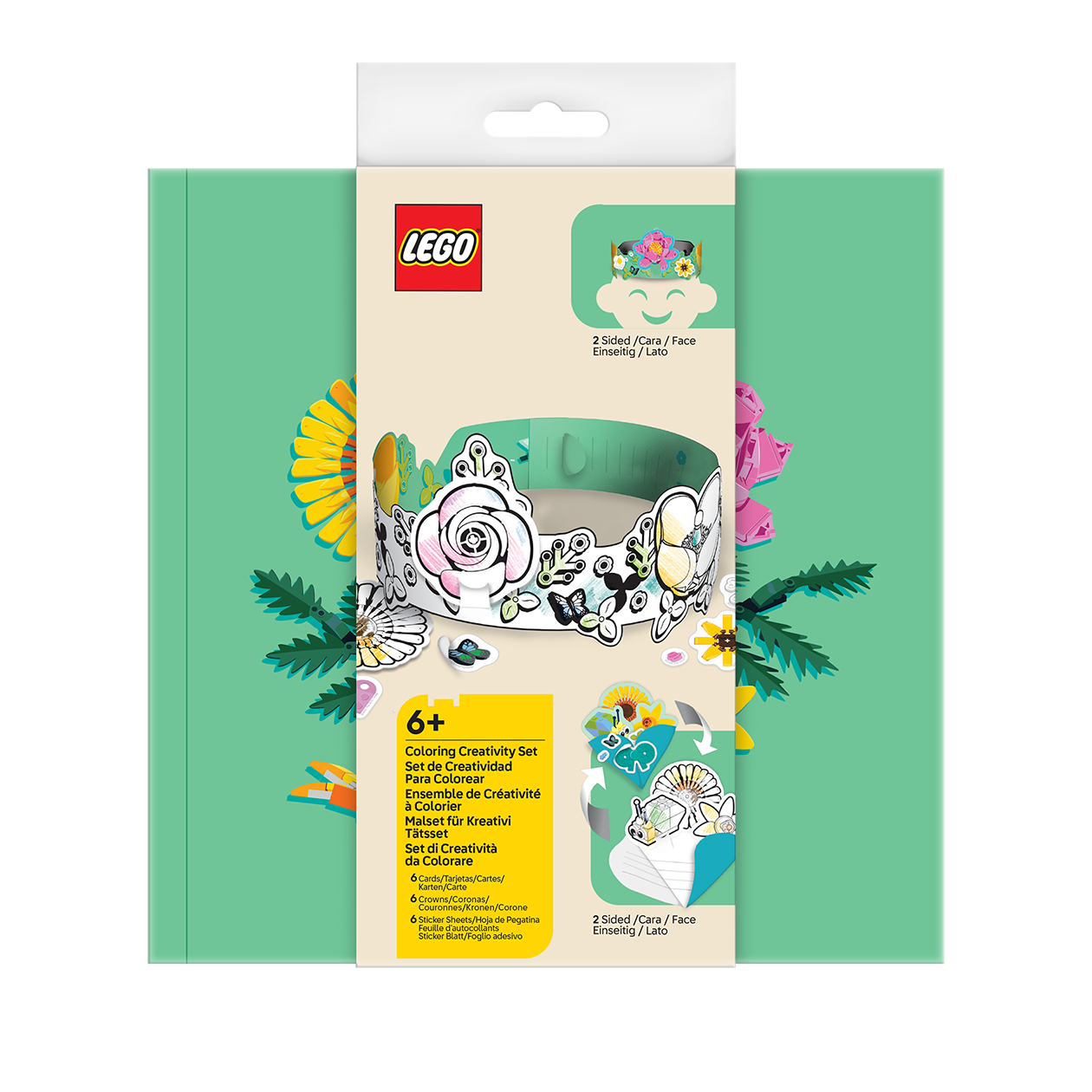 LEGO® Botanicals Coloring Creativity Set Wildflowers