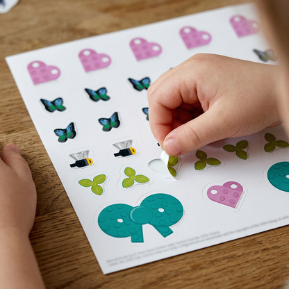 LEGO® Botanicals Coloring Creativity Set Wildflowers