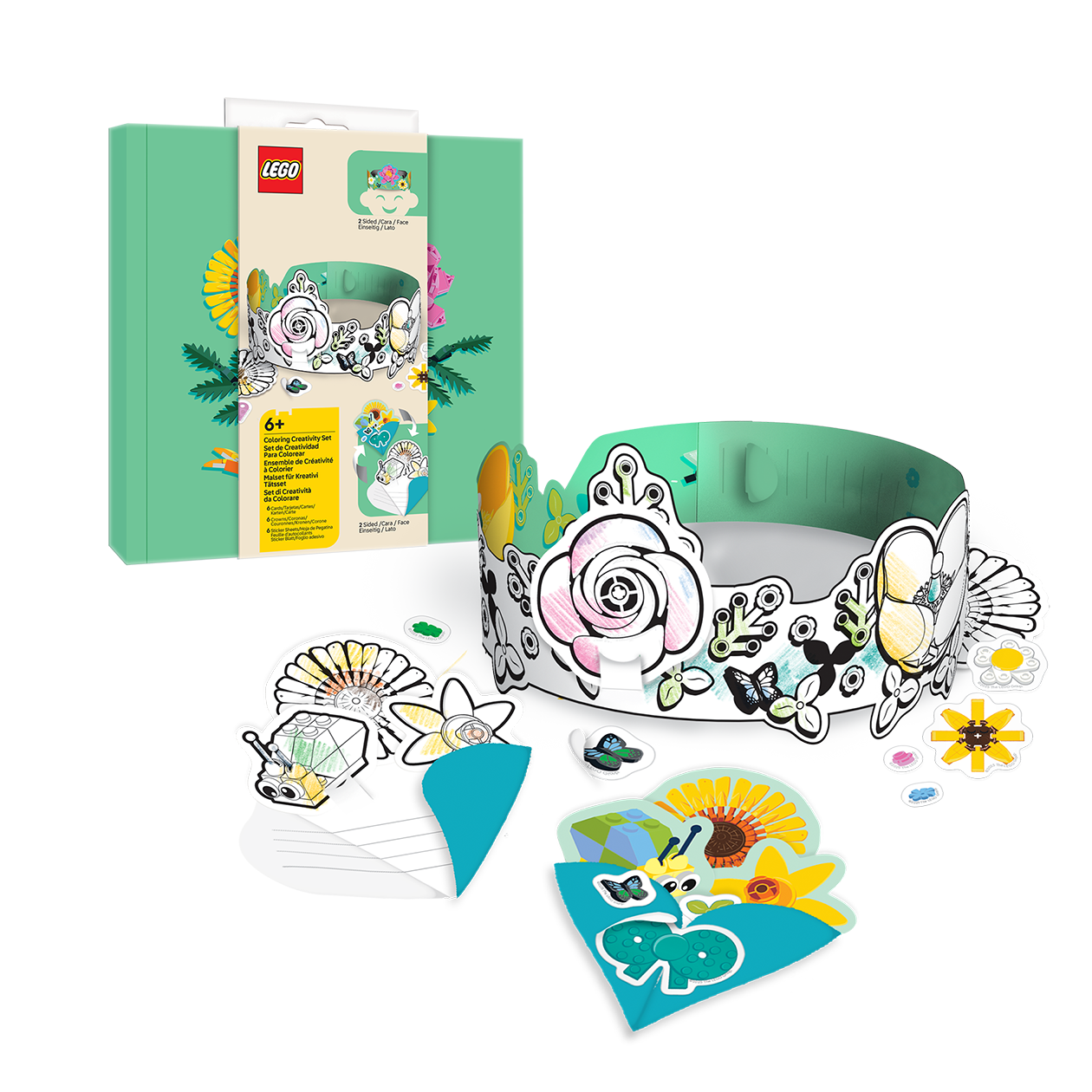 LEGO® Botanicals Coloring Creativity Set Wildflowers