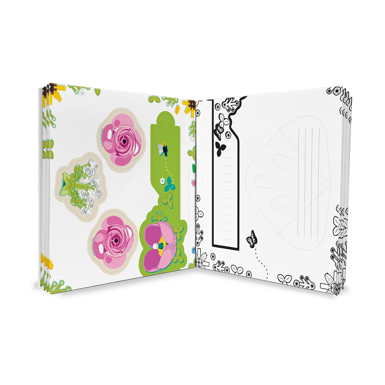 LEGO® Botanicals Coloring Creativity Set Wildflowers