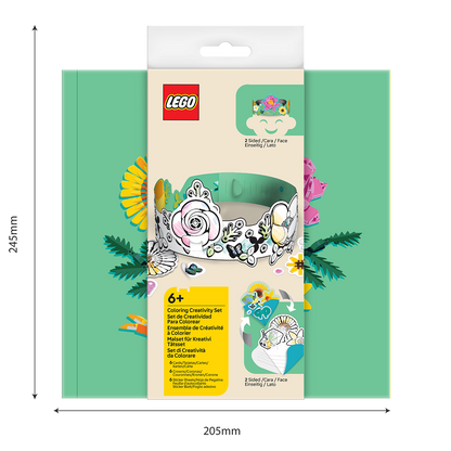 LEGO® Botanicals Coloring Creativity Set Wildflowers