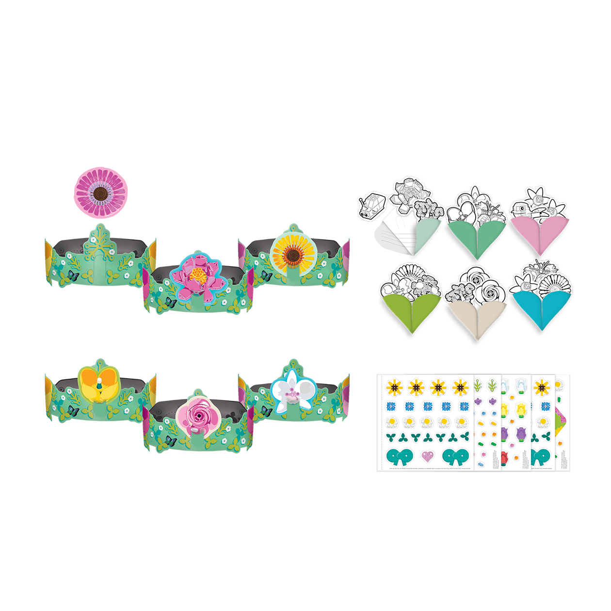 LEGO® Botanicals Coloring Creativity Set Wildflowers