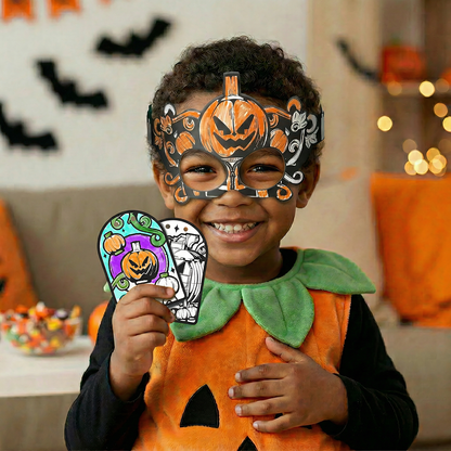 LEGO® Minifigures Coloring Creativity Set Halloween