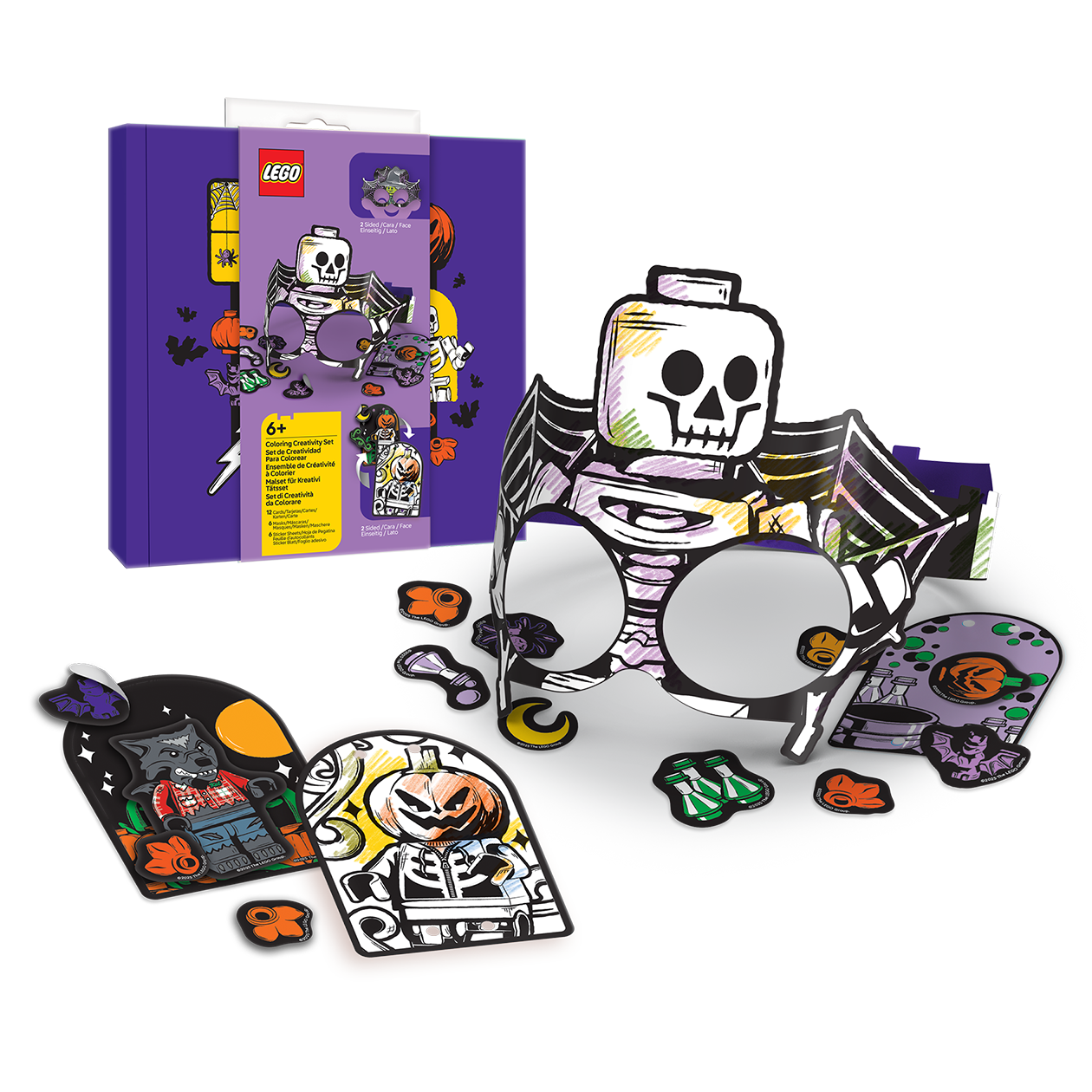 LEGO® Minifigures Coloring Creativity Set Halloween