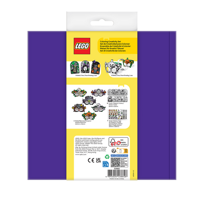 LEGO® Minifigures Coloring Creativity Set Halloween