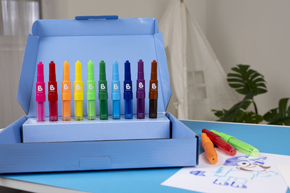 BLUEY Blowpen sæt stort