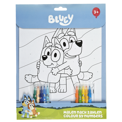 BLUEY Mal efter tal