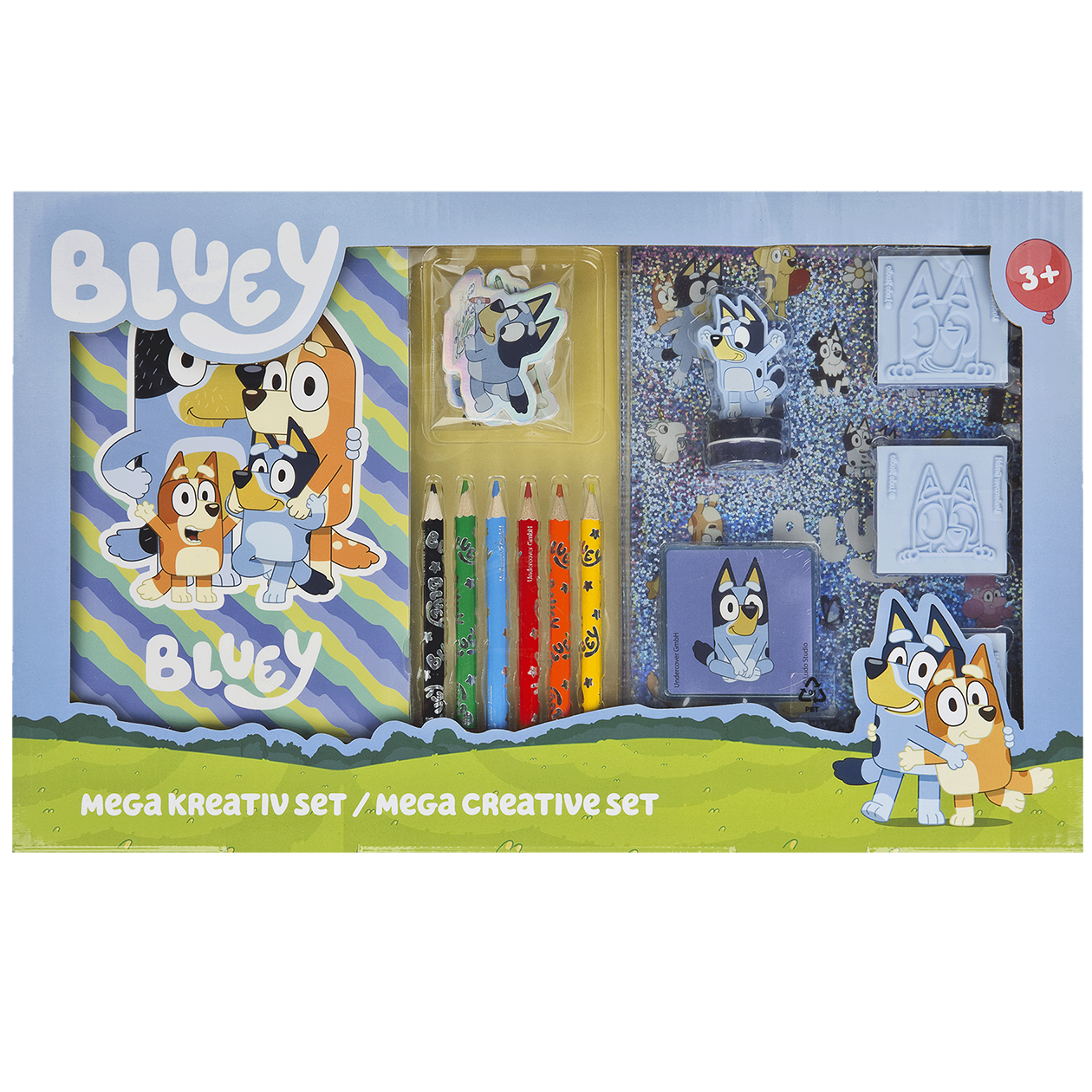 BLUEY mega kreativitetssæt