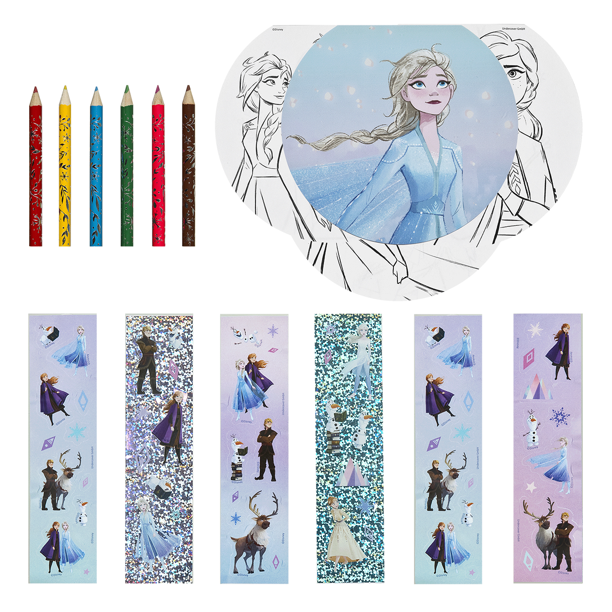 FROZEN Kreativitetssæt on the go