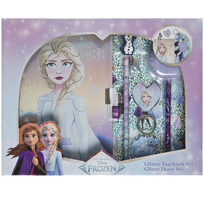 FROZEN Glitter dagbogsæt