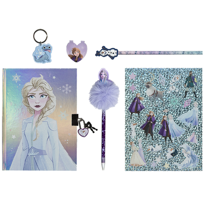 FROZEN Glitter dagbogsæt