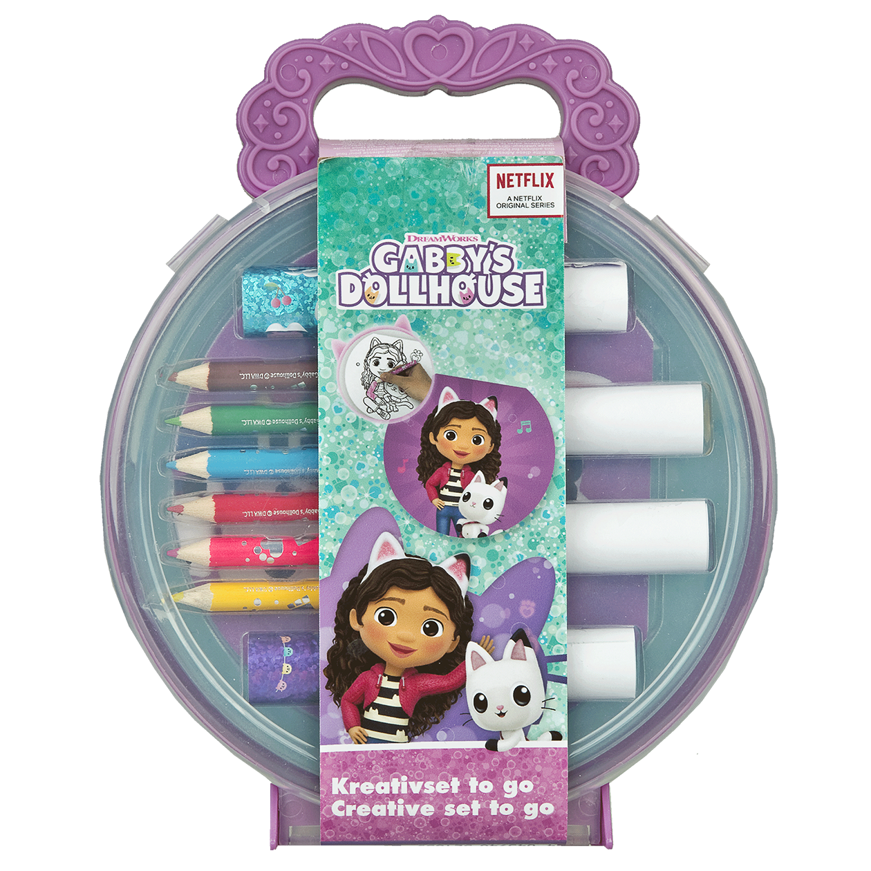 GABBY'S DOLLHOUSE Kreativitetssæt on the go