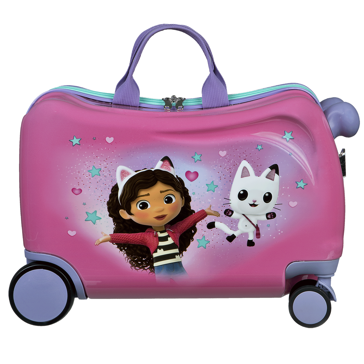 Gabby's Dollhouse ride-on trolley i polycarbonat