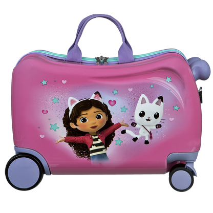 Gabby's Dollhouse ride-on trolley i polycarbonat