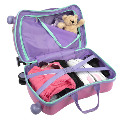 Gabby's Dollhouse ride-on trolley i polycarbonat