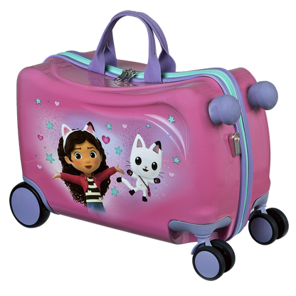 Gabby's Dollhouse ride-on trolley i polycarbonat