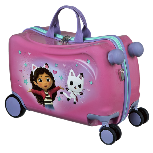 Gabby's Dollhouse ride-on trolley i polycarbonat