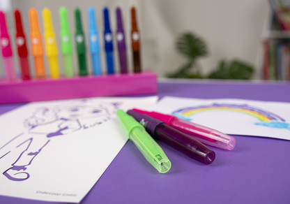 GABBY'S DOLLHOUSE Blow pen sæt stort